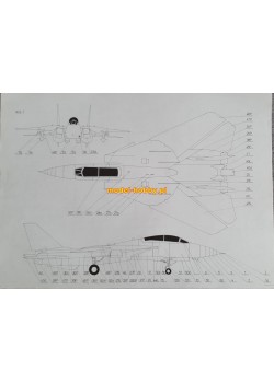 FLY MODEL (121) - F-14A "BLACK TOMCAT"