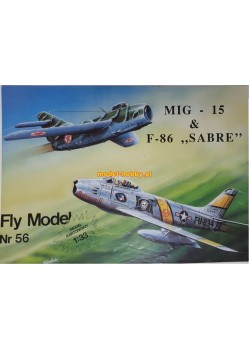 FLY MODEL (056) - MIG-15 & F-86 "SABRE"