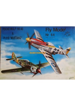 FLY MODEL (064) - Focke Wulf Fw-190 A3 & P-51 D "Mustang"