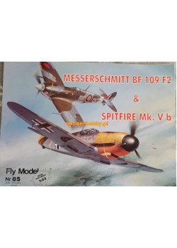 FLY MODEL (085) - Messerschmitt Bf-109 F2 & Spitfire Vb