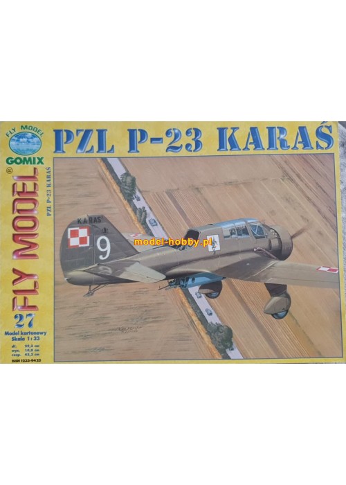 FLY MODEL (027) - PZL P-23 "Karaś"
