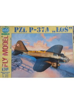 FLY MODEL (138) - PZL P-37A "ŁOŚ" 