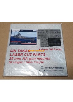 IJN Takao - zestaw detali uzbrojenia