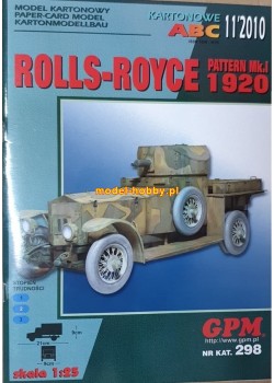 Rolls-Royce Pattern Mk.I - 1920