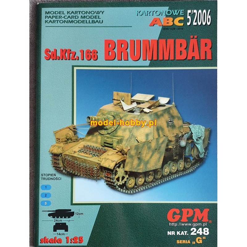 Sd.Kfz 166 Sturmpanzer IV Brummbär