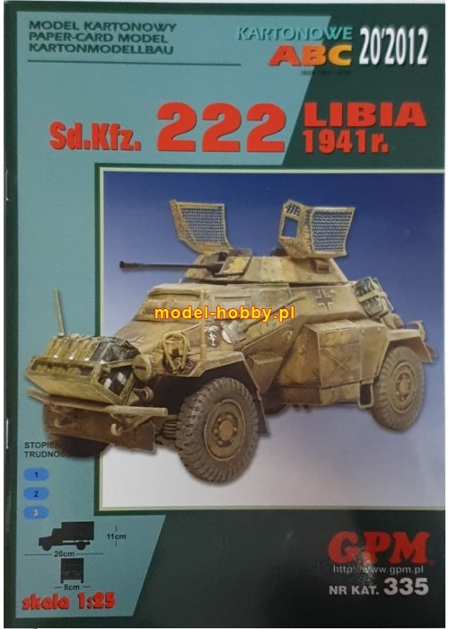 Sd.Kfz 222 - LIBIA 1941
