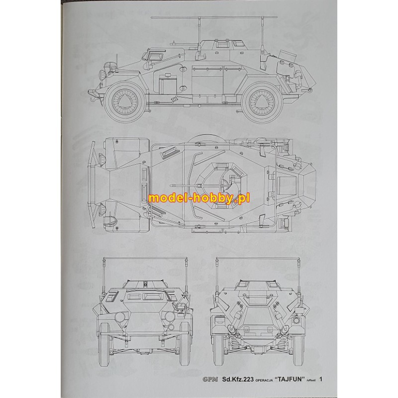 Sd.Kfz 223 - OPERACJA TAJFUN