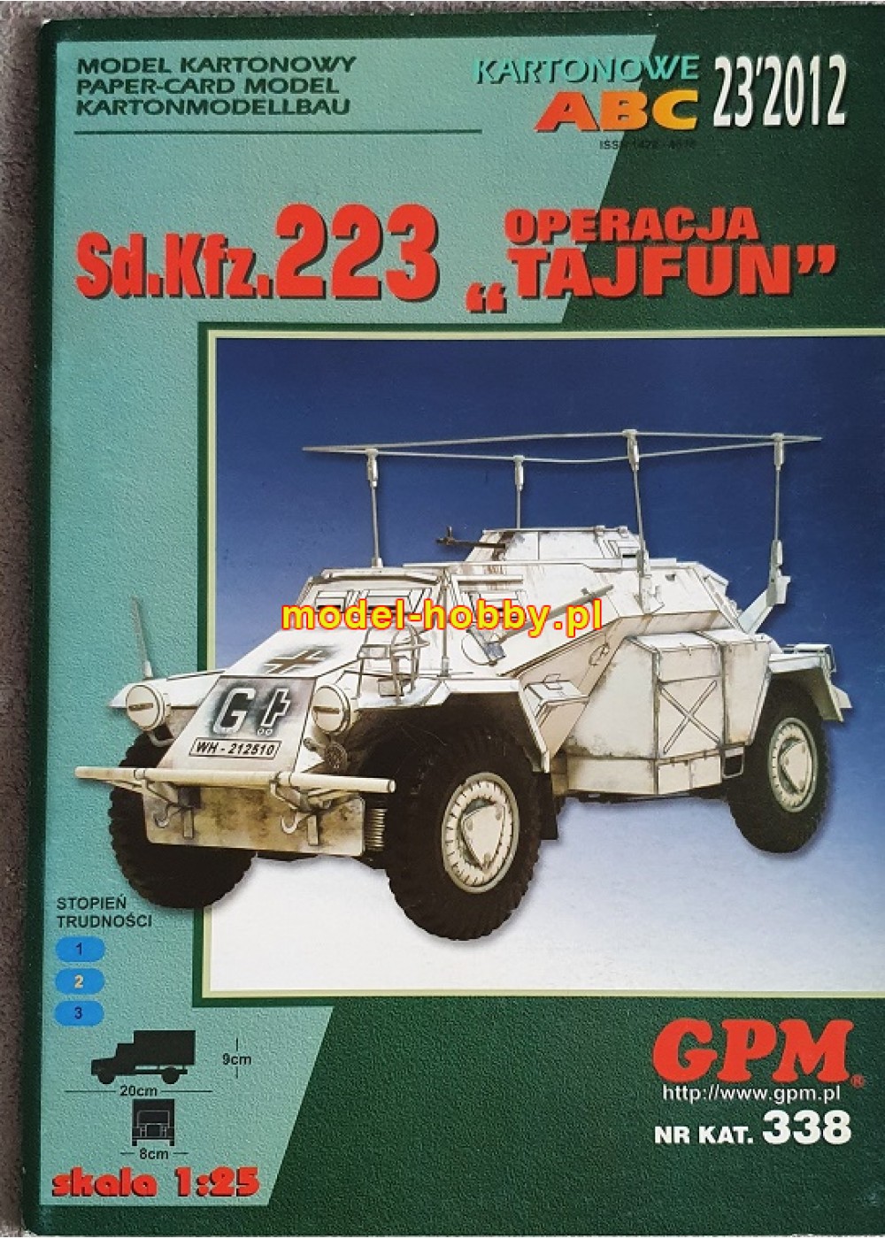 Sd.Kfz 223 - OPERACJA TAJFUN