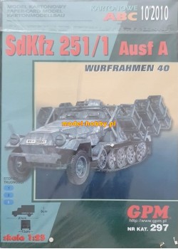 Sd.Kfz 251/1 Ausf.A - Wurfrahmen 40 + laser details 