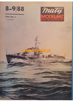 1988/8-9 - Ścigacz okrętów podwodnych typu KRONSZTAD