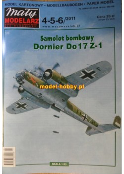 2011/4-5-6 - Dornier Do-17 Z1 + szkielet