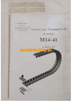 Carro Armato M14-41 - laser tracks (single parts)
