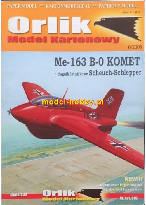 Messerschmitt Me-163 B-0 Komet