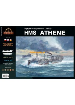 HMS Athene (Dyed paper)