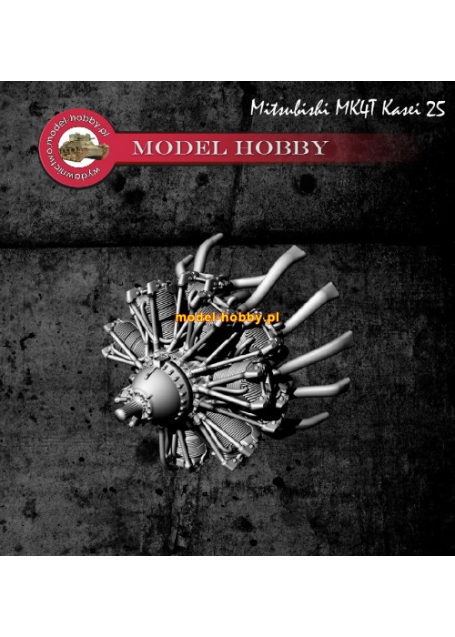 Mitsubishi G4M2 Model 24 Otsu - silniki żywica (2 sztuki) Mitsubishi G4M2 Model 24 Otsu - silniki żywica (2 sztuki)