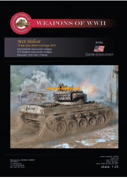 M-18 Hellcat i browning M2 z żywicy