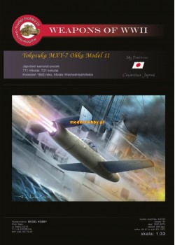Yokosuka MXY-7 Ohka Model 11 + szkielet i oszklenie kabiny