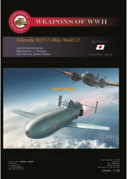 Yokosuka MXY-7 Ohka Model 22 + szkielet i oszklenie kabiny