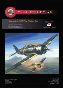Kawanishi N1K2-Ja Shiden - Kai i szkielet (wydanie 2)