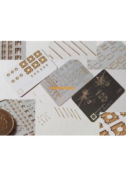 Flota Japonii - Działko przeciwlotnicze Typ 96 (96 Shiki) - I x 25mm (z podstawą) ( 6 sztuk)