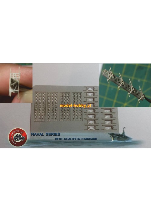 Flota Japonii - antena radaru lotniczego Typ 13  - detale laser