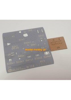 DKM U-boot Typ IXB - (U-124 Johann Mohr)    - zestaw detali