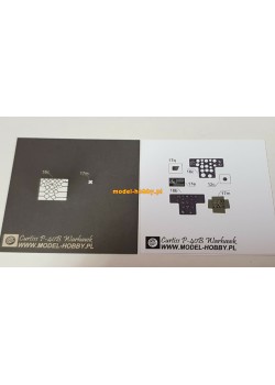 Curtiss P-40B Warhawk - zestaw detali No.2