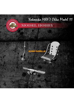 Yokosuka MXY-7 Ohka Model 11 - detale kabiny żywica