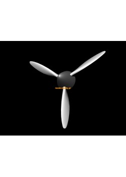 Curtiss P-40B Warhawk - Kołpak i śmigła żywica (1 komplety)