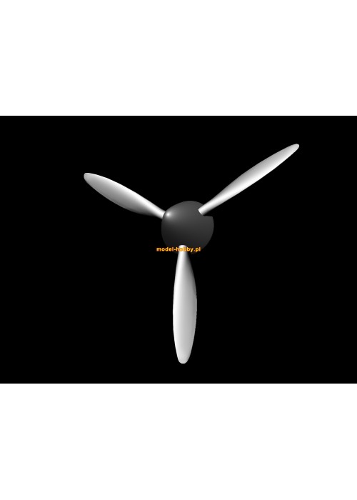 Curtiss P-40B Warhawk - Kołpak i śmigła żywica (1 komplety)