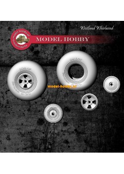 Westland Whirlwind  - koła żywica (składane)