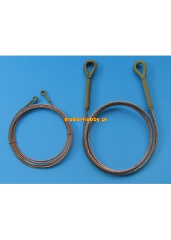 Towing cable for Pz.Kpfw V "Panther"  (3 pcs)