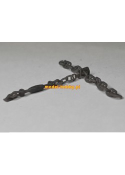 Anchor chain stopper (4 pcs) - Ship chain (D-2.60 x L-3.80 mm) - 20 cm (resin)